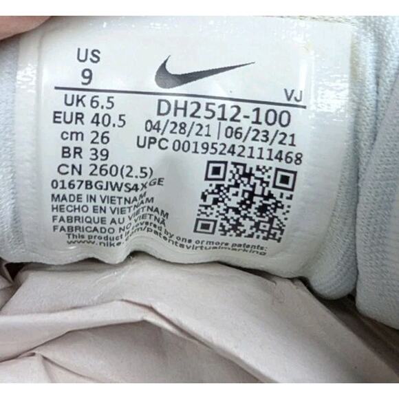 Nike Womens React Escape Run DH2512-100 Pink Running Shoes Sneakers Size 9 - Picture 8 of 8